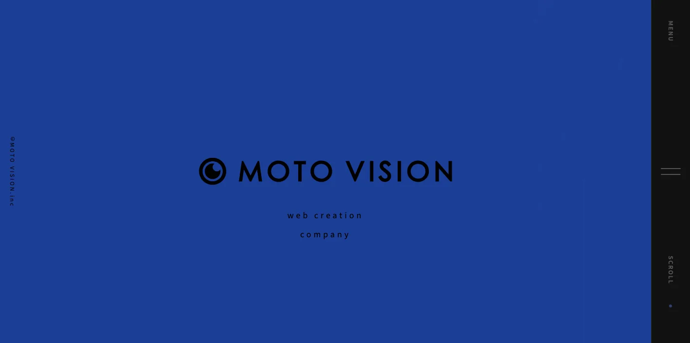 株式会社MOTO VISIONのトップページのスクリーンショット
