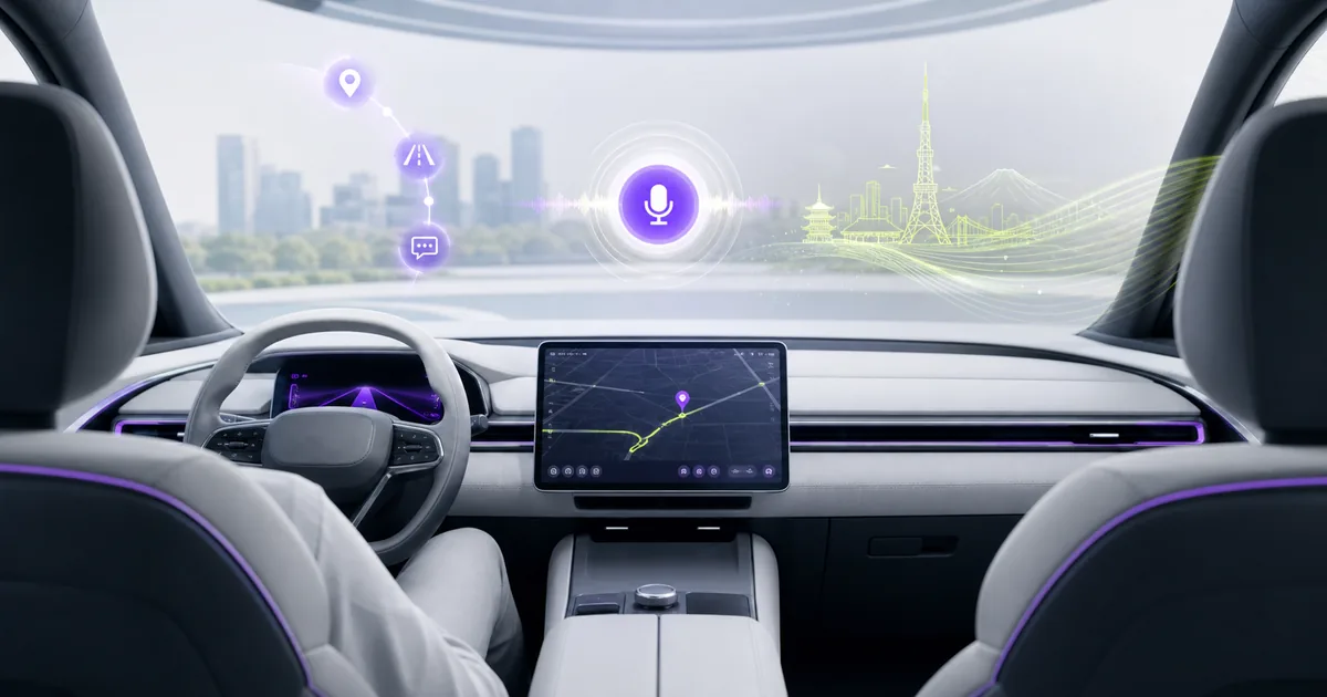 Tesla車内でGrok、日本でも提供開始──音声でナビ検索に対応