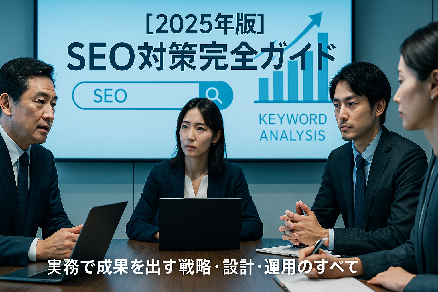 【2025年版】SEO対策完全ガイド｜実務で成果を出す戦略・設計・運用のすべて